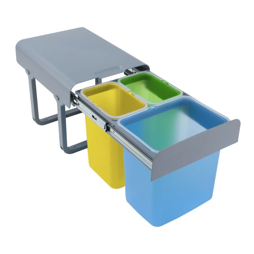 Pattumiera Ekko Easy 40 capacità 2x8 LT + 1x16 LT Pattumiera Ekko Easy 40 capacità 2x8 LT + 1x16 LT