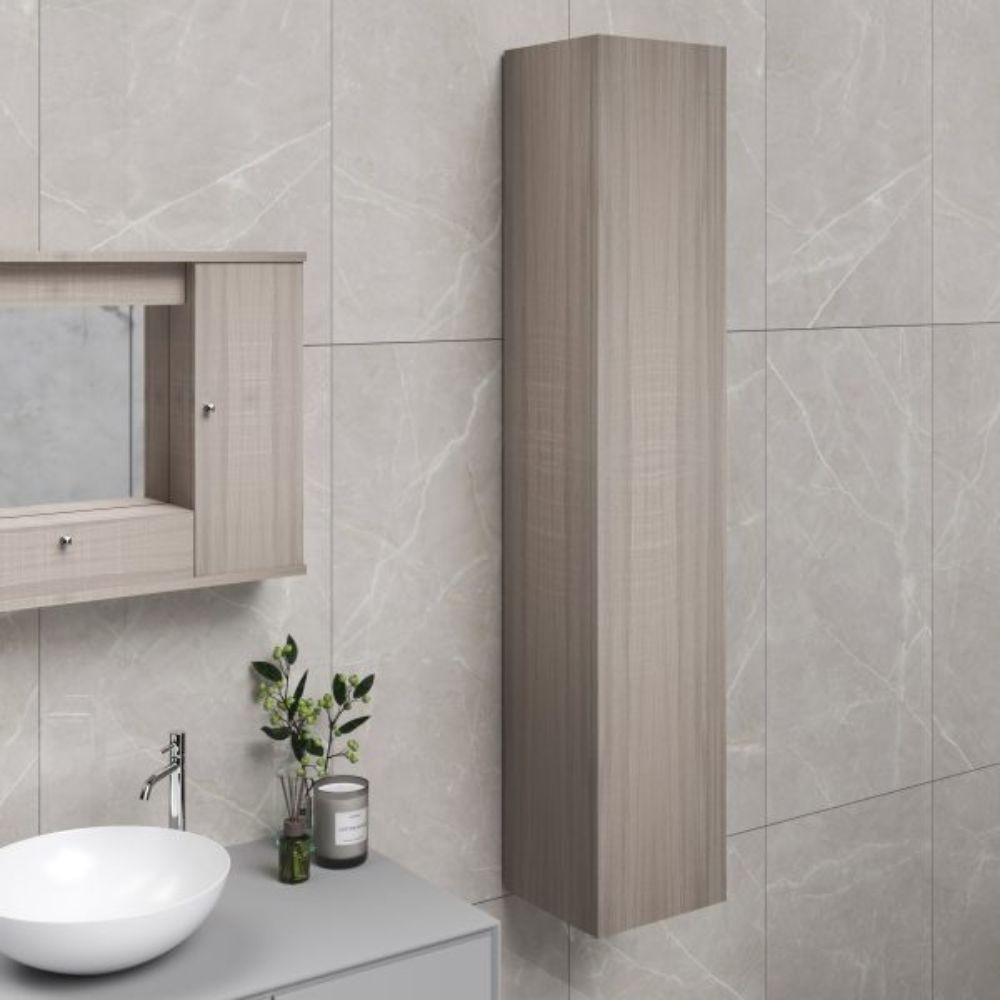 Pensile colonna h180x30x32p con anta olmo Pensile colonna h180x30x32p con anta olmo