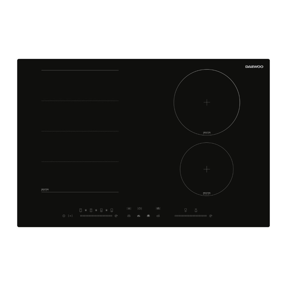 Piano cottura Daewoo H7IS50L1IT induzione 78 cm 6 zone nero Piano cottura Daewoo H7IS50L1IT induzione 78 cm 6 zone nero