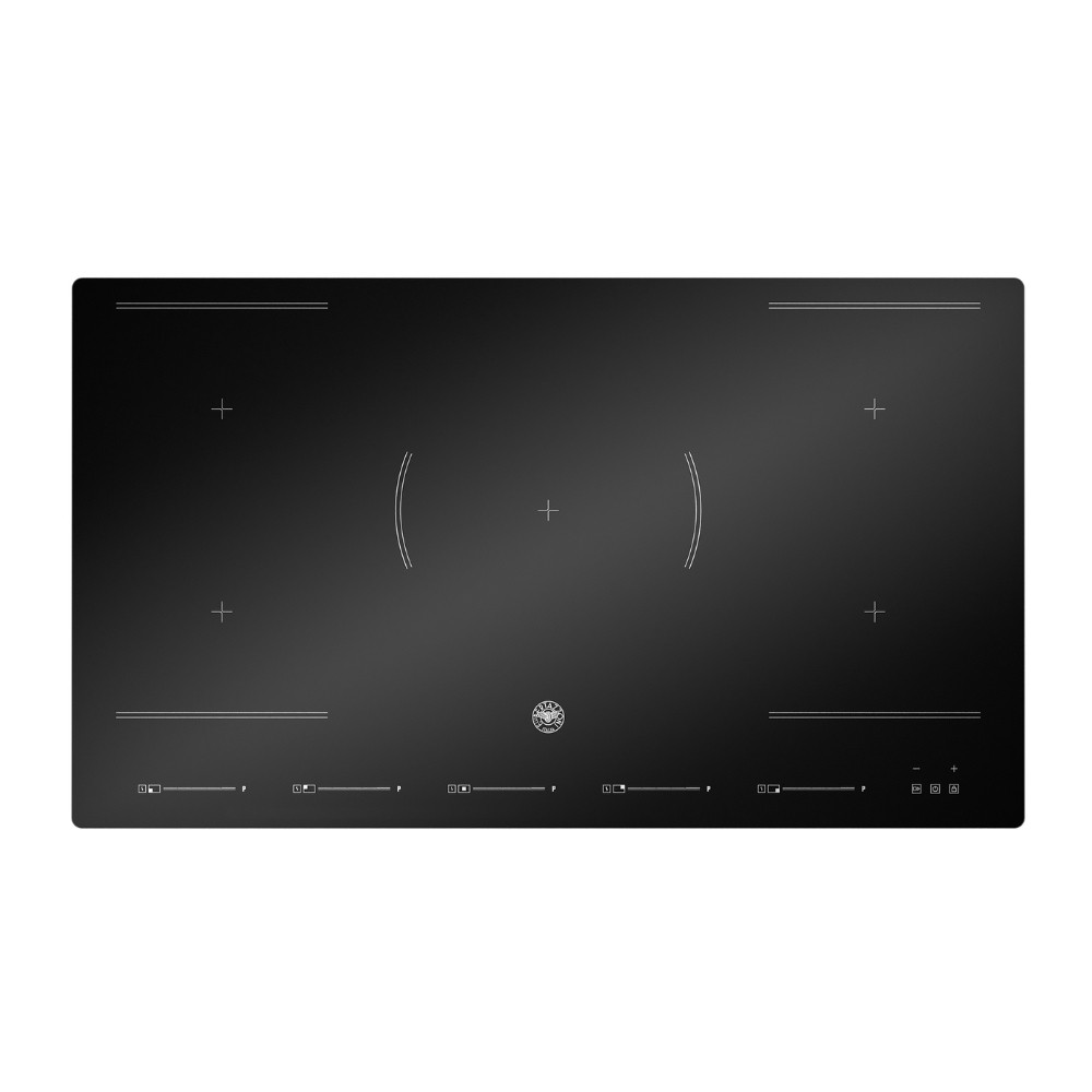 Piano cottura induzione Bertazzoni P905I2M30NVS 90 cm. 5 zone 9 livelli di potenza nero Piano cottura induzione Bertazzoni P905I2M30NVS 90 cm. 5 zone 9 livelli di potenza nero