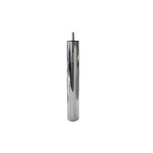 Piede in metallo cromato diametro 4,2 cm altezza 10 cm