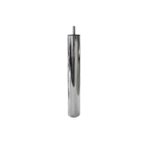 Piede in metallo cromato diametro 4,2 cm altezza 15 cm