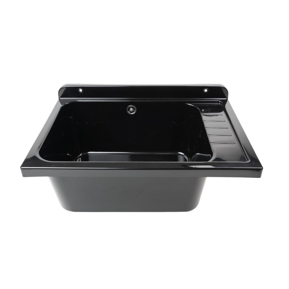 Pilozzo a muro 2051FNSCAT con kit di scarico autopulente 58x38 cm. colore nero Pilozzo a muro 2051FNSCAT con kit di scarico autopulente 58x38 cm. colore nero