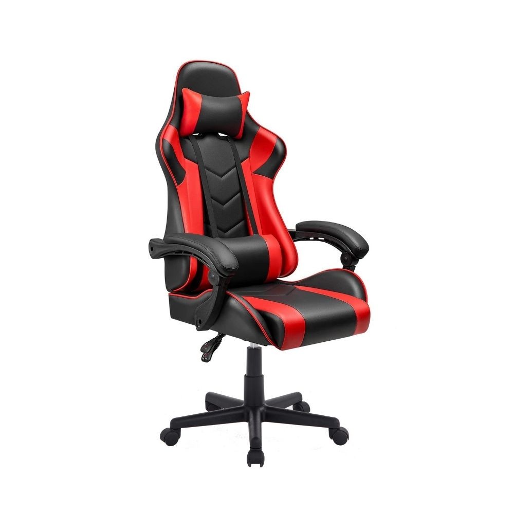 Poltrona gaming Katana rosso nera inclinabile Poltrona gaming Katana rosso nera inclinabile