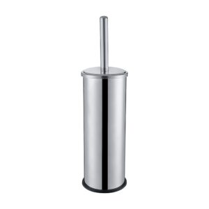 Porta scopino da terra 728CRSET cromato 37x8 cm.
