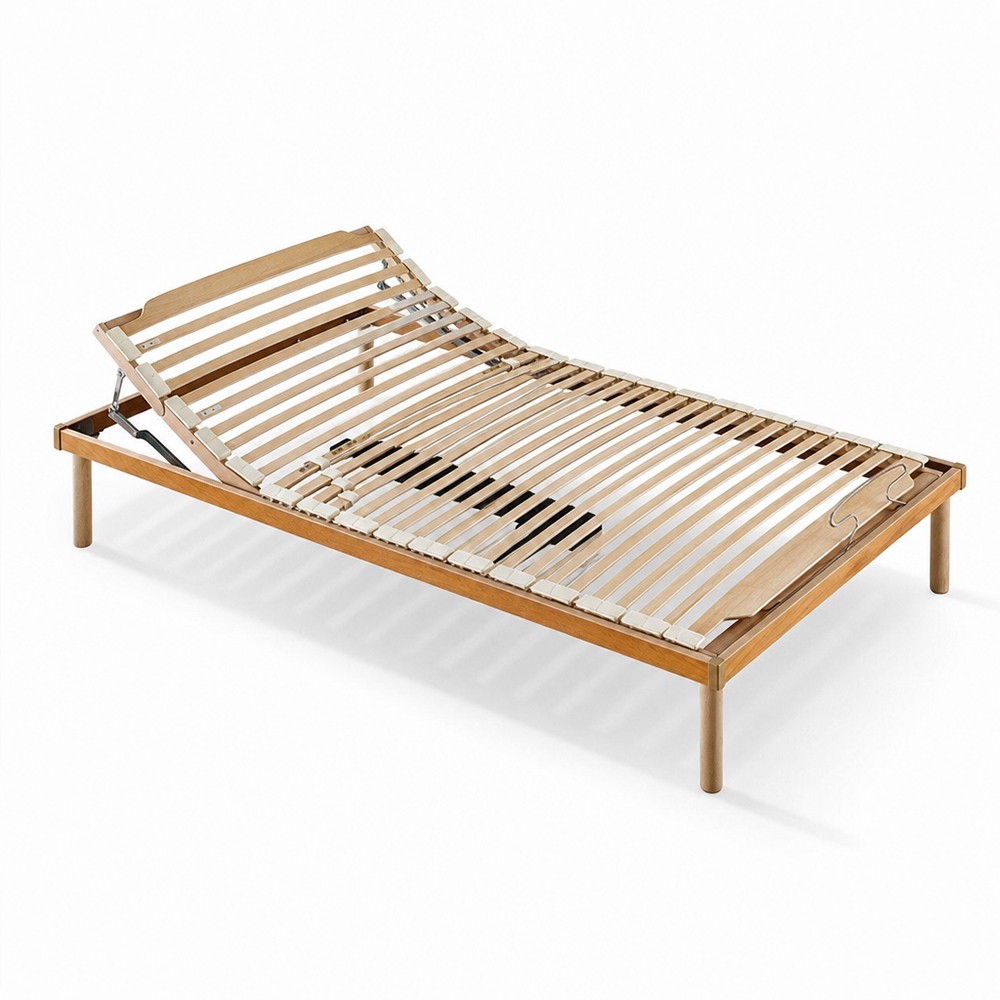 Rete Master una piazza e mezza elettrica in legno Rete Master una piazza e mezza elettrica in legno