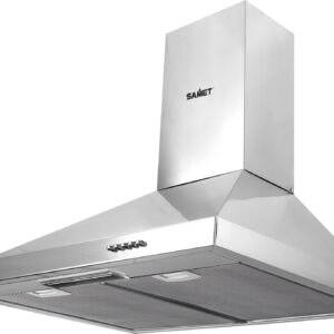 Samet Cappa a piramide Eolo 60 inox 60 cm