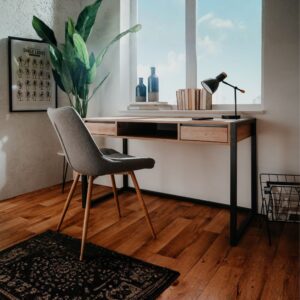 Scrivania Denver 30 L120xP60XH75 quercia antracite