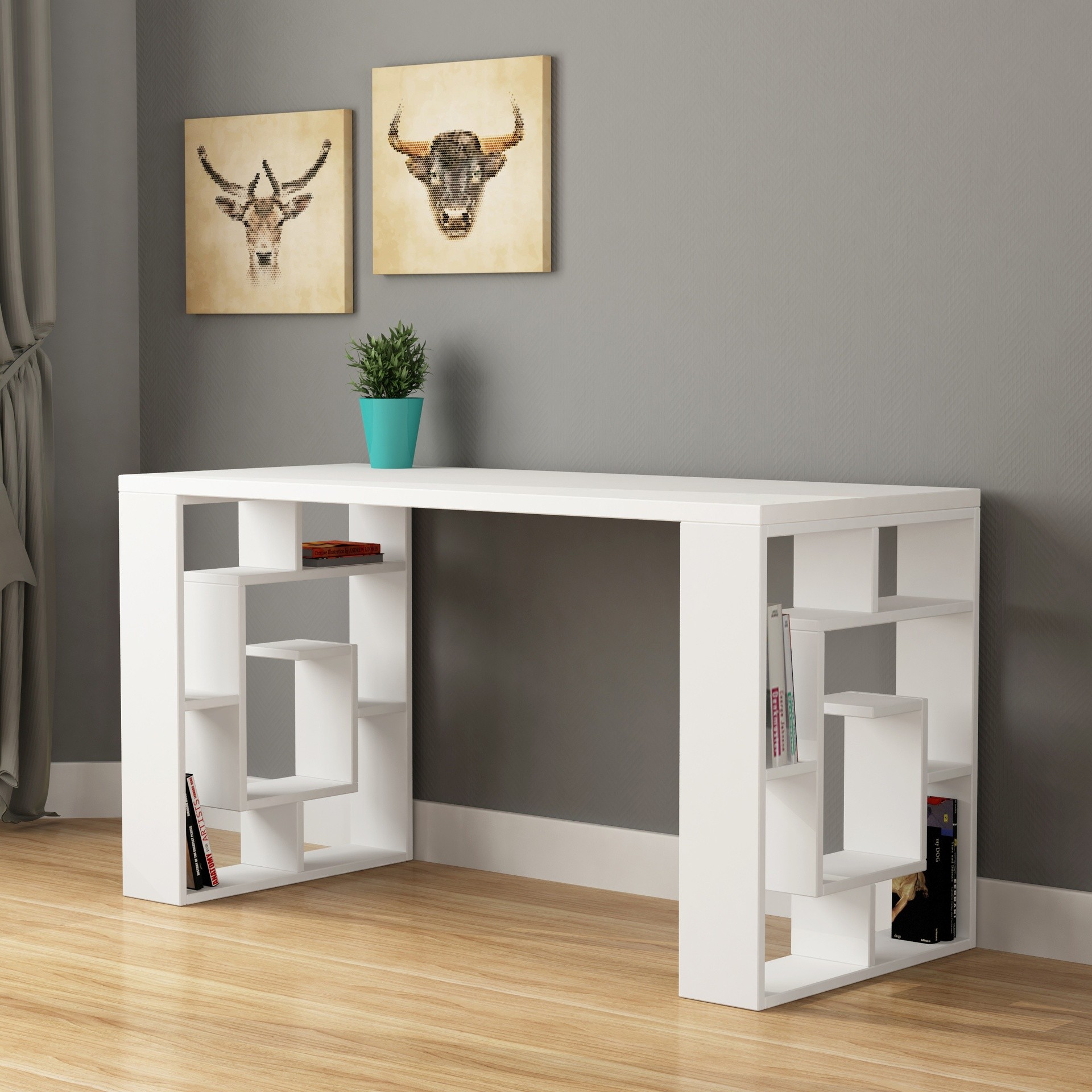 Scrivania Labirent colore bianco Scrivania Labirent colore bianco
