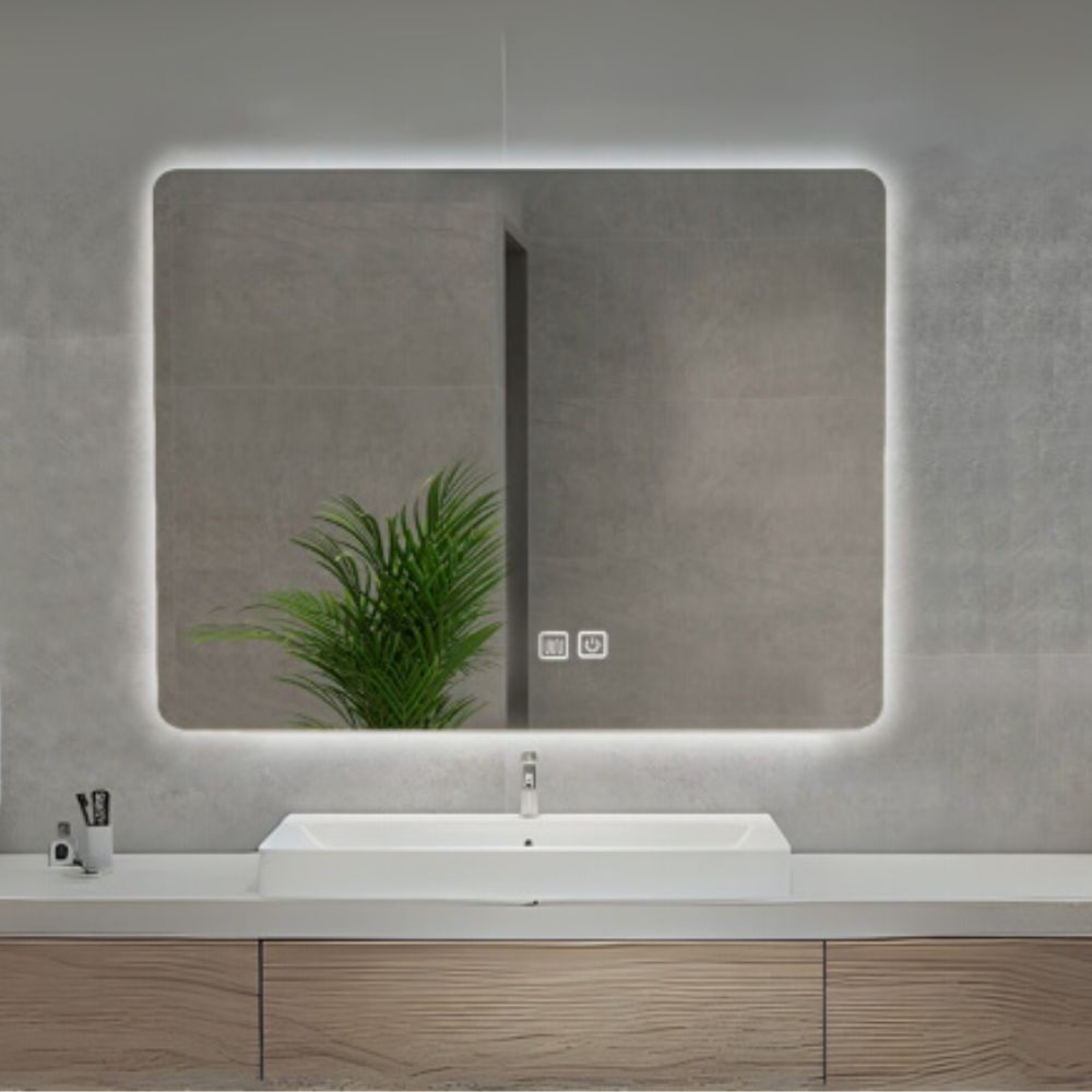 Specchio smart rettangolare YJ-70100A con retroilluminazione 70x100 cm. Specchio smart rettangolare YJ-70100A con retroilluminazione 70x100 cm.