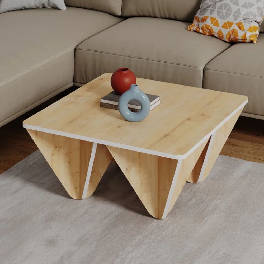 Tavolino da salotto Diamond quadrato rovere Tavolino da salotto Diamond quadrato rovere