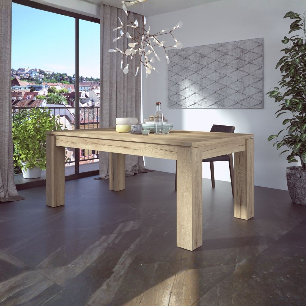 Tavolo allungabile 1475 con allunga centrale 190/235x 90x76 H cm. rovere Tavolo allungabile 1475 con allunga centrale 190/235x 90x76 H cm. rovere