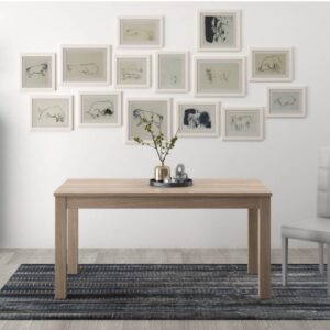 Tavolo allungabile Firenze 140x80 cn allunga da 40 colore olmo