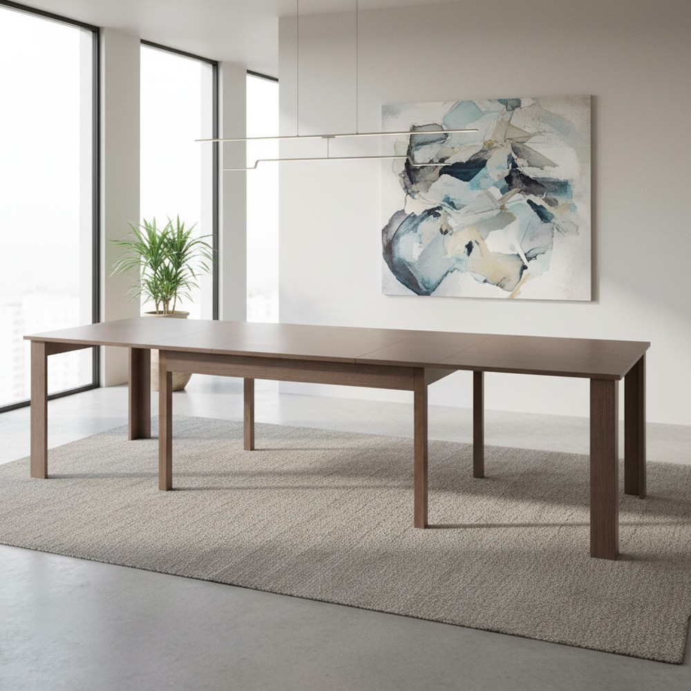 Tavolo allungabile Lipsia 160x90 in colore larice Tavolo allungabile Lipsia 160x90 in colore larice