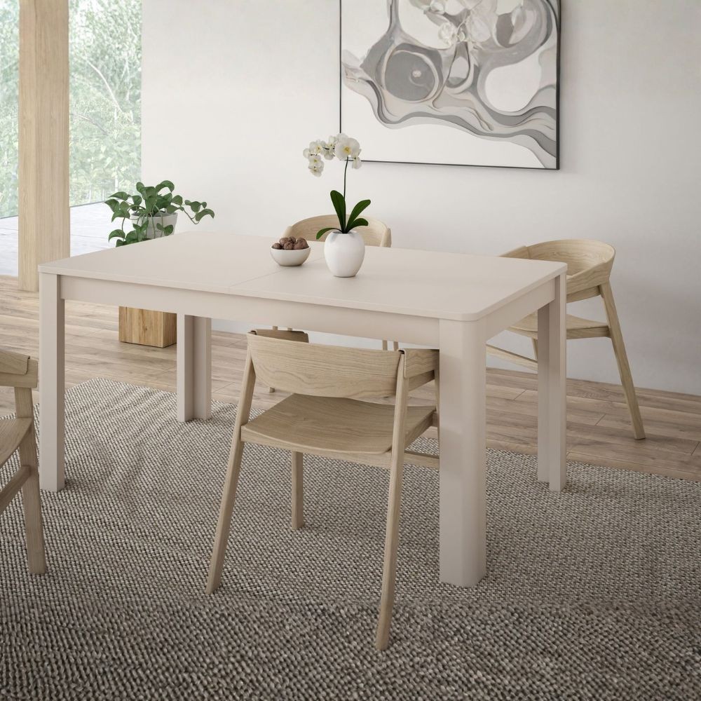 Tavolo allungabile Mono Core con allunga centrale 160x72.7x90.4 cm colore cashmere Tavolo allungabile Mono Core con allunga centrale 160x72.7x90.4 cm colore cashmere
