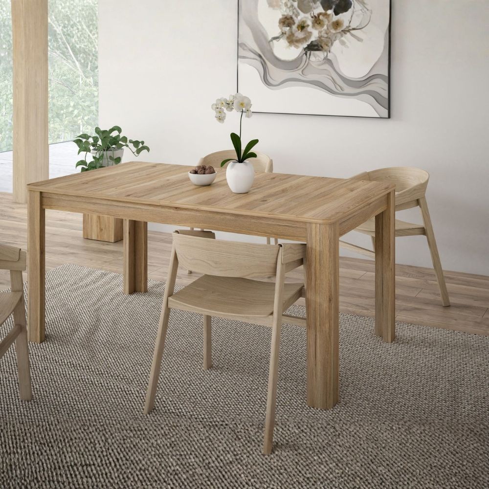 Tavolo allungabile Mono Core con allunga centrale 160x72.7x90.4 cm colore rovere Tavolo allungabile Mono Core con allunga centrale 160x72.7x90.4 cm colore rovere