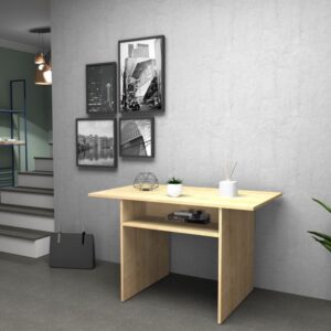 Tavolo consolle ripiegabile Ikebana rovere 120x35