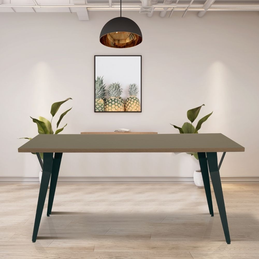 Tavolo da pranzo Yutan 180x100 cm rovere Tavolo da pranzo Yutan 180x100 cm rovere