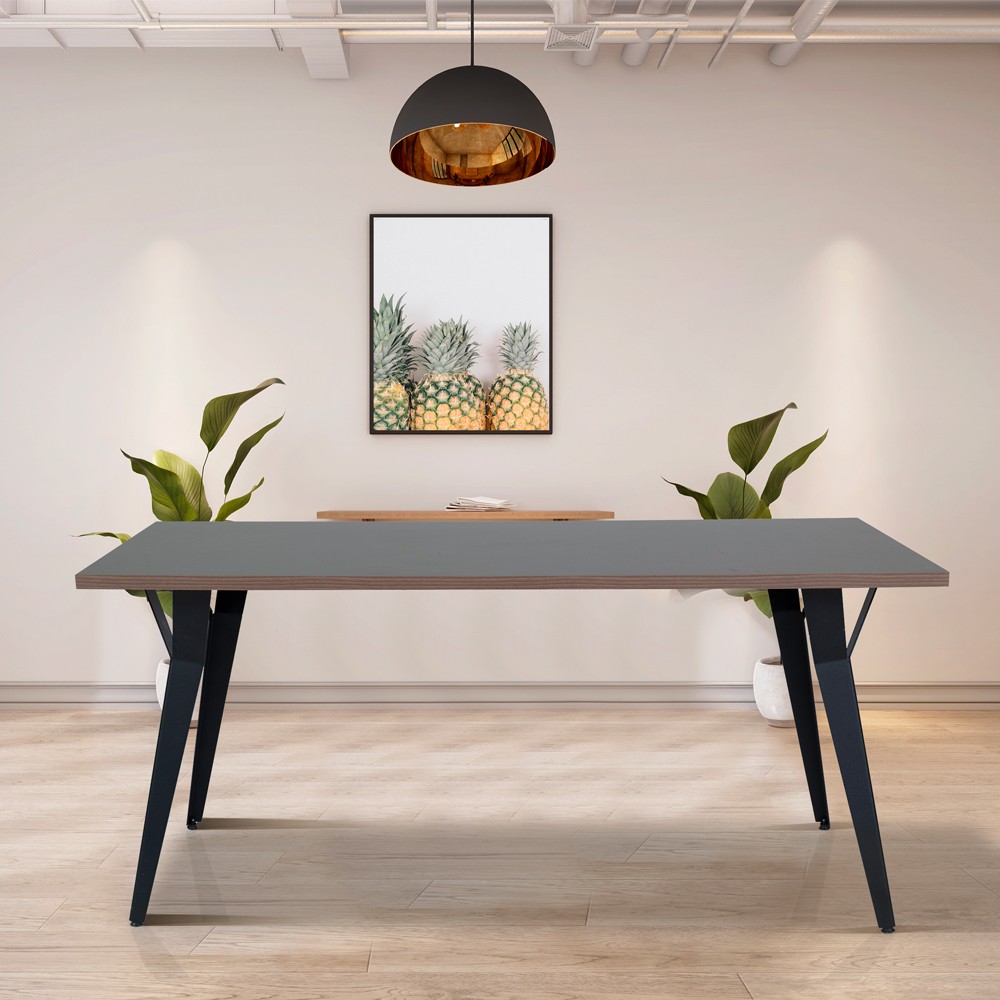 Tavolo da pranzo Yutan 160x80 cm cacao Tavolo da pranzo Yutan 160x80 cm cacao