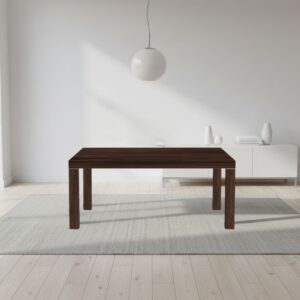 Tavolo Imab Piana T08 in olmo moro con 4 allunghe 160x90x74.6 cm.