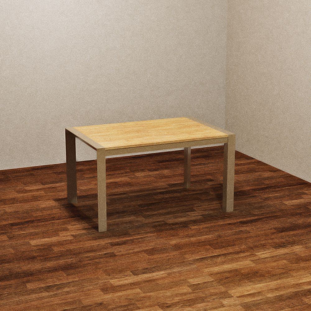 Tavolo rettangolare allungabile Golia 130x80 struttura tortora e piano rovere shimo Tavolo rettangolare allungabile Golia 130x80 struttura tortora e piano rovere shimo