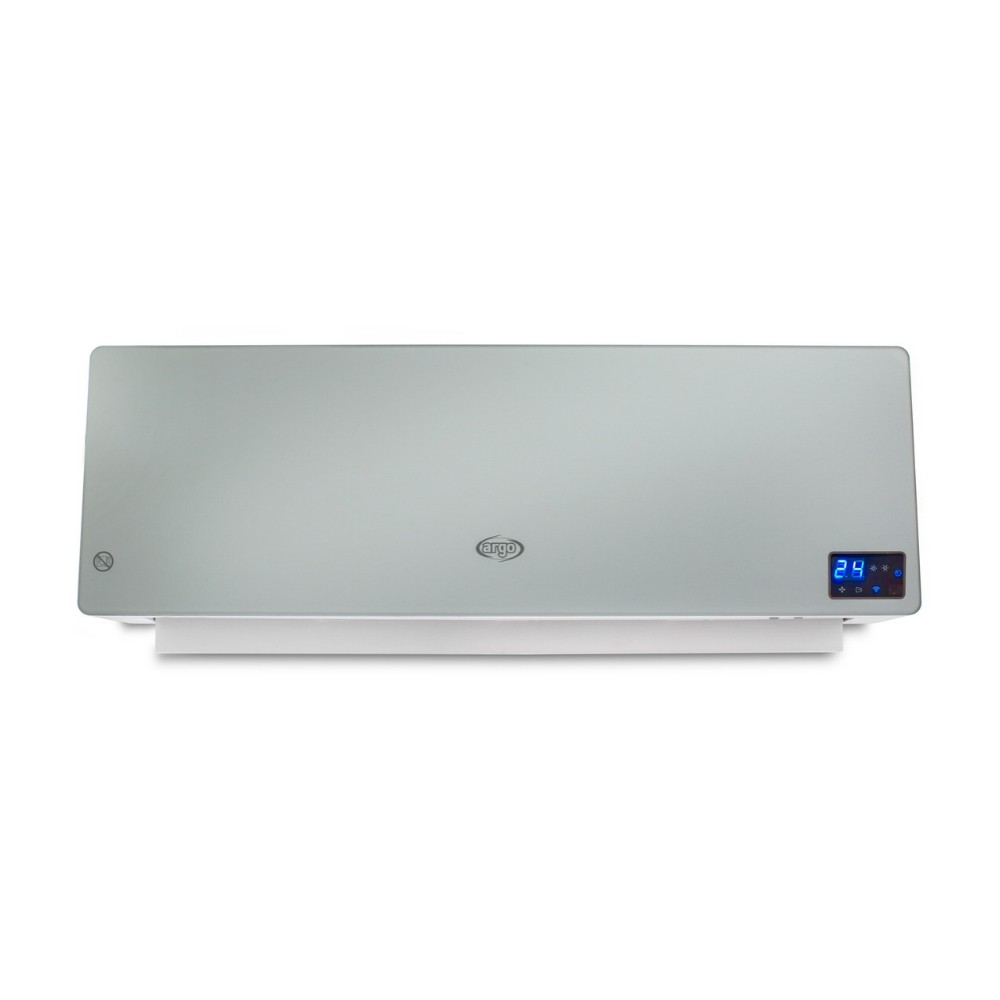 Termoventilatore a parete Chic Silver Wifi potenza 2000 W 3 modalità di riscaldamento Eco Smart Argo Termoventilatore a parete Chic Silver Wifi potenza 2000 W 3 modalità di riscaldamento Eco Smart Argo