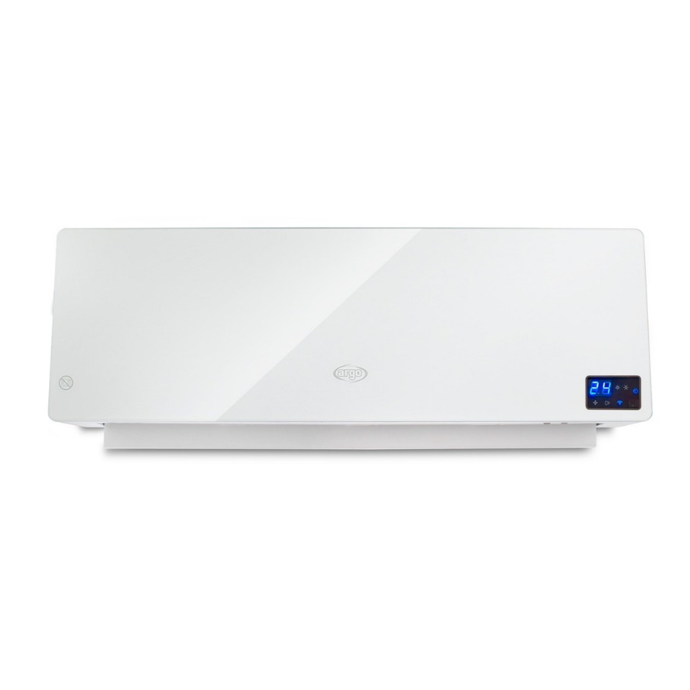 Termoventilatore a parete Chic White Wifi potenza 2000 W 3 modalità di riscaldamento Eco Smart Argo Termoventilatore a parete Chic White Wifi potenza 2000 W 3 modalità di riscaldamento Eco Smart Argo