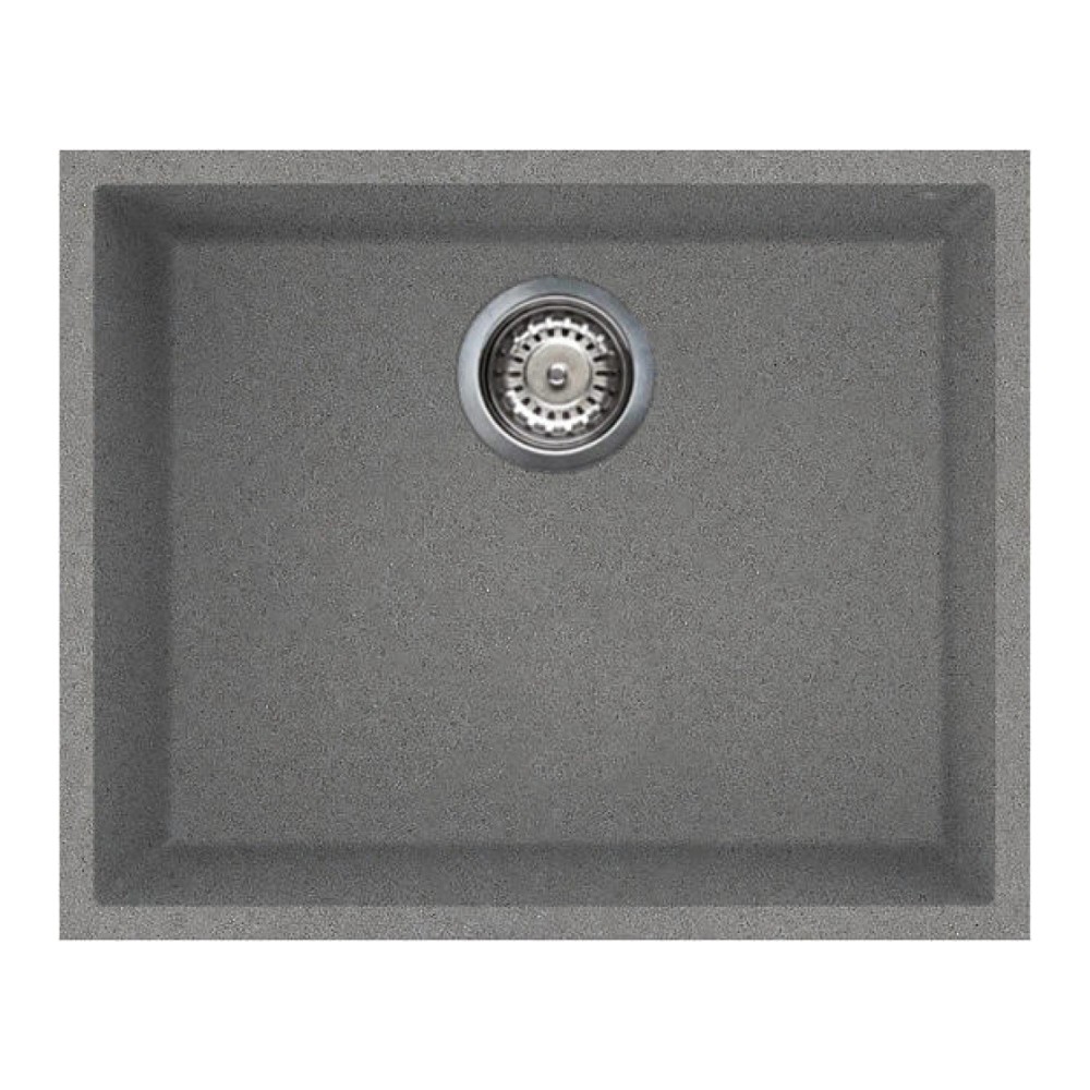 Vasca Smeg VZUM57TT sottotop 40x50 colore titanio Vasca Smeg VZUM57TT sottotop 40x50 colore titanio